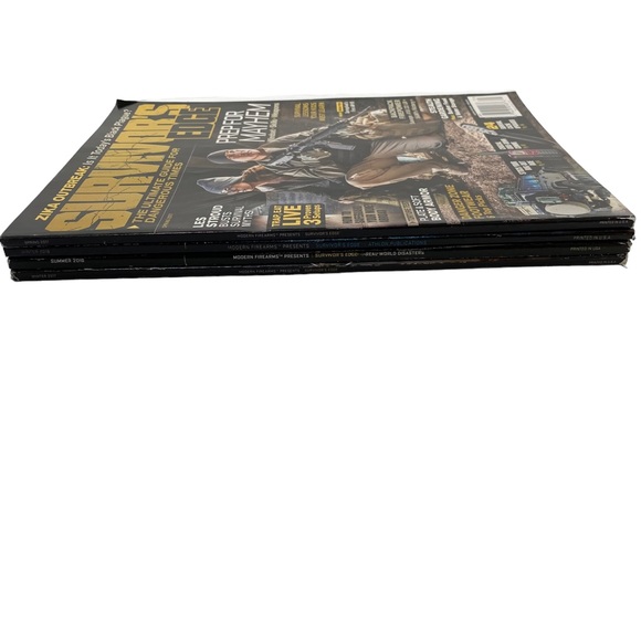 Lot of 4 Survivor's Edge Magazine Off Grid Prepping Survival Survivalist - Picture 3 of 3